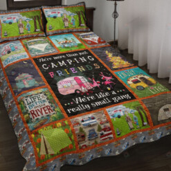 Camping Friend Quilt Bedding Set