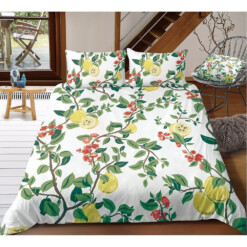 Pear Tree Bedding Set Cotton Bed Sheets Spread Comforter Duvet Cover Bedding Sets