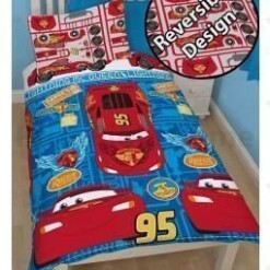 Disney Cars Deconstructed Single Duvet Cover Set - Disney Cars Bedding