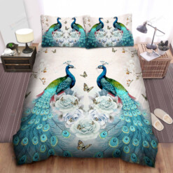 Peacock Bedding Set (Duvet Cover & Pillow Cases)