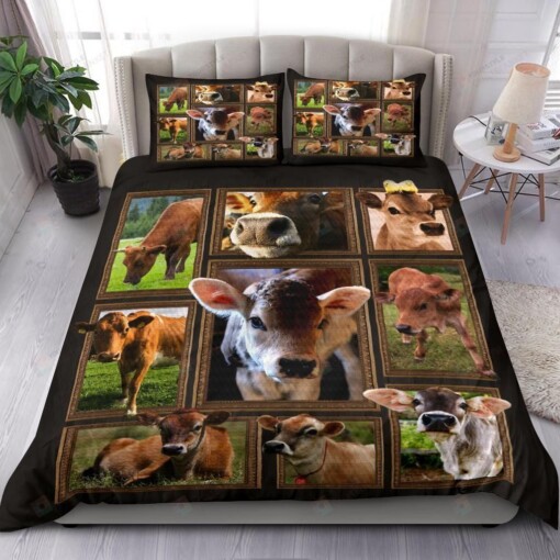 Cows Bedding Set Bed Sheet Spread Comforter Duvet Cover Bedding Sets