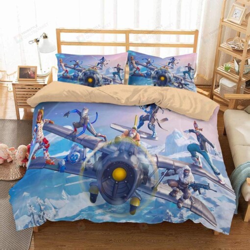 3D Fortnite Duvet Cover Bedding Set