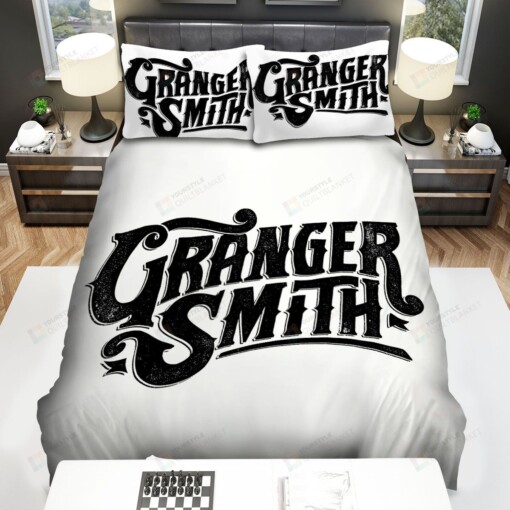 Granger Smith, Letters Bed Sheets Spread Duvet Cover Bedding Sets