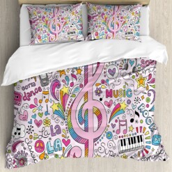 Party Music Duvet Cover Bedding Set