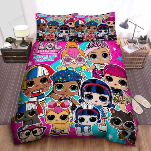 Lol Surprise! Bed Sheets Spread Comforter Duvet Cover Bedding Sets