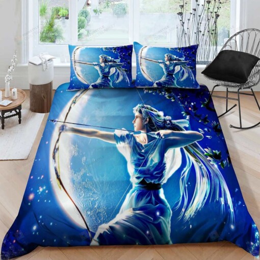 Sagittarius Cotton Bed Sheets Spread Comforter Duvet Cover Bedding Sets