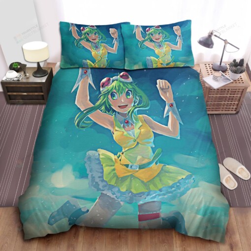 Gumi (Megpoid) Bed Sheets Spread Comforter Duvet Cover Bedding Sets