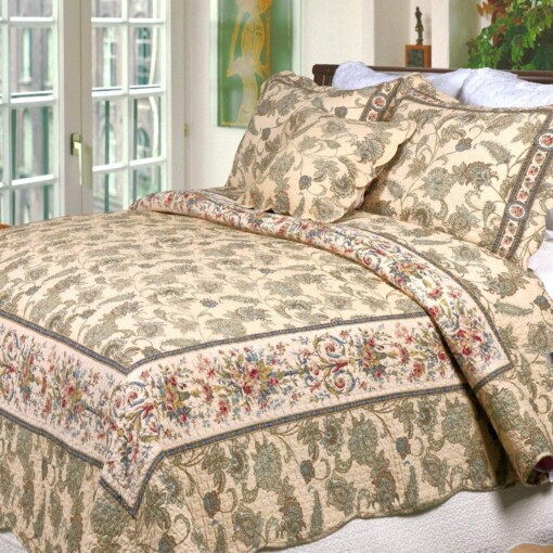 Flower Cotton Bed Sheets Spread Comforter Duvet Cover Bedding Sets