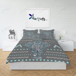 Elephant Cotton Bed Sheets Spread Comforter Duvet Cover Bedding Sets