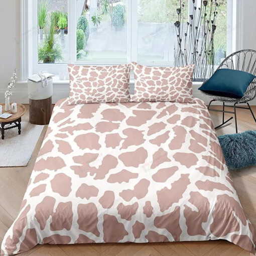 Dairy Cow Surface Print Pattern Bedding Set Bed Sheets Spread Comforter Duvet Cover Bedding Sets