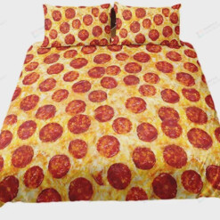 Pizza Bedding Set (Duvet Cover & Pillow Cases)