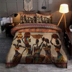 Africa Woman  Bedding Set Bed Sheets Spread Comforter Duvet Cover Bedding Sets