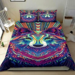 Wolf Cotton Bed Sheets Spread Comforter Duvet Cover Bedding Sets