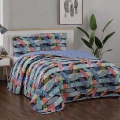 Bellamy Cotton Bed Sheets Spread Comforter Duvet Cover Bedding Sets