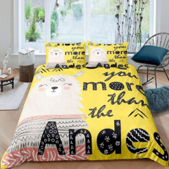 Alpaca I Love You More Than The Andes Bedding Set Bed Sheets Spread Comforter Duvet Cover Bedding Sets