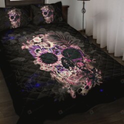 Skull Quilt Bedding Set