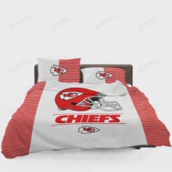 Kansas City Chiefs Duvet Cover Quilt Cover Pillowcase Bedding Set