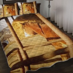 Horse Quilt Bedding Set