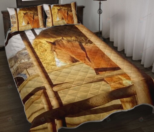 Horse Quilt Bedding Set