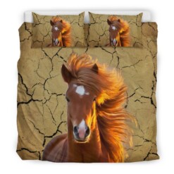 Horse Bedding Set Cotton Bed Sheets Spread Comforter Duvet Cover Bedding Sets