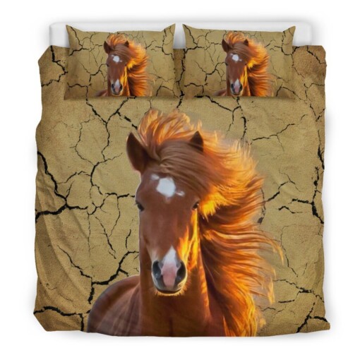 Horse Bedding Set Cotton Bed Sheets Spread Comforter Duvet Cover Bedding Sets