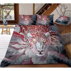 Leopard Bedding Set Bed Sheets Spread Comforter Duvet Cover Bedding Sets