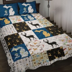 Michigan Quilt Bedding Set