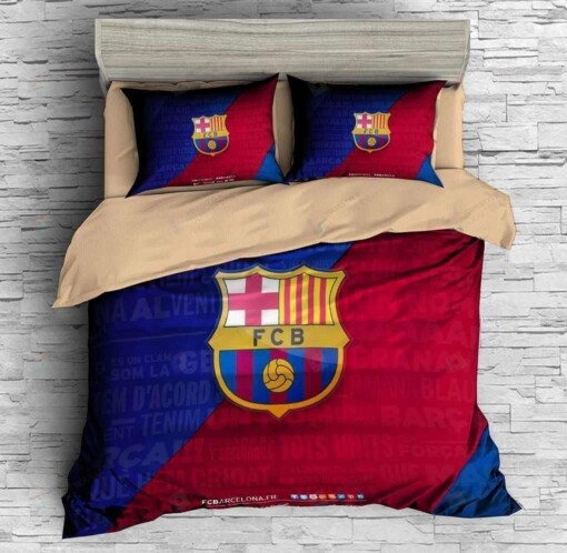 Fc Barcelona 1 Duvet Cover Bedding Set