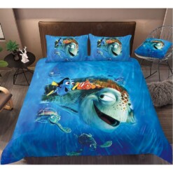 Turtle Under The Ocean Bedding Set Bed Sheets Spread Comforter Duvet Cover Bedding Sets