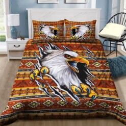 Eagle American Native Pattern Bedding Set Cotton Bed Sheets Spread Comforter Duvet Cover Bedding Sets