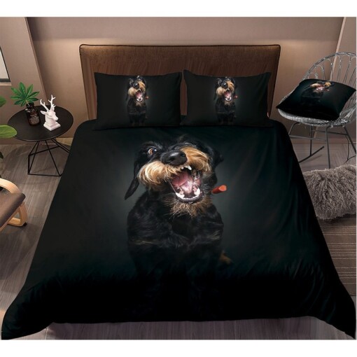 Yorkie Dog  Bedding Set Bed Sheets Spread Comforter Duvet Cover Bedding Sets