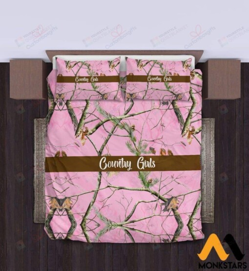 Pink Real Tree Camo Bedding Set (Duvet Cover & Pillow Cases)