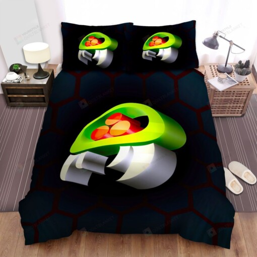 Metroid Mesh Bed Sheets Spread Comforter Duvet Cover Bedding Sets