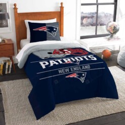 New England Patriots Bedding Set (Duvet Cover & Pillow Cases)