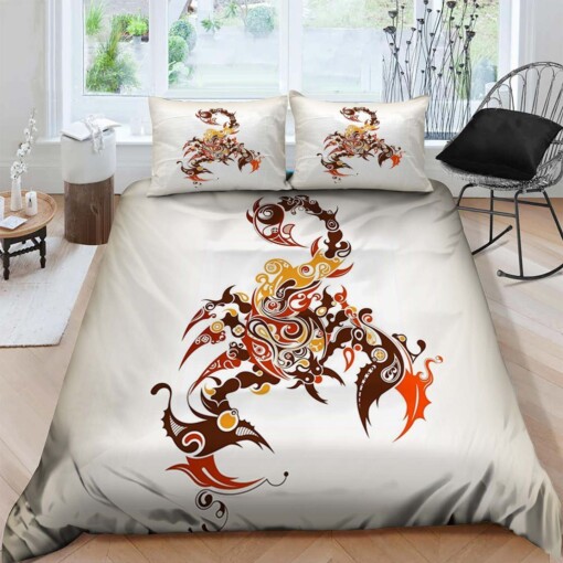 Scorpio Cotton Bed Sheets Spread Comforter Duvet Cover Bedding Sets