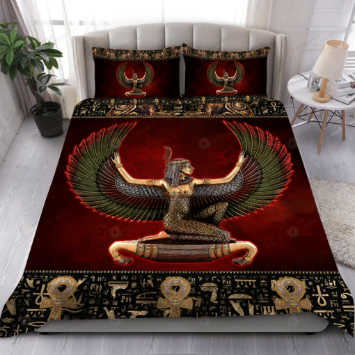 Ancient Egyptian Ma'At Bedding Set Bed Sheets Spread Comforter Duvet Cover Bedding Sets