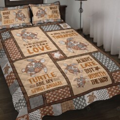 Turtle  Quilt Bedding Set