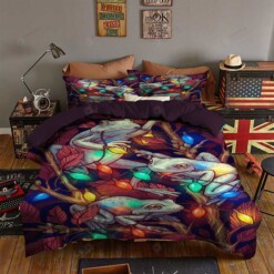 Frog Cotton Bed Sheets Spread Comforter Duvet Cover Bedding Sets