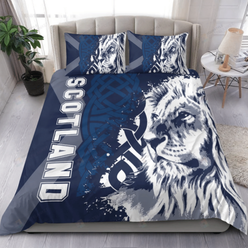 Scotland Lion Scotland Bed Sheets Spread Duvet Cover Bedding Set