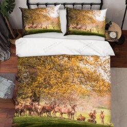 Deers Bed Sheets Duvet Cover Bedding Sets