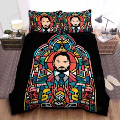 John Wick Bed Sheets Spread Comforter Duvet Cover Bedding Sets