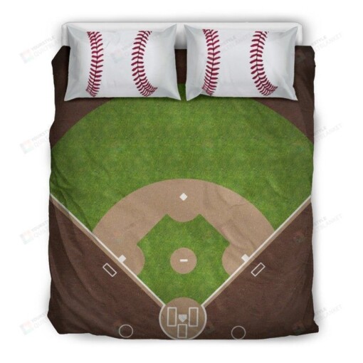 Baseball Cotton Bed Sheets Spread Comforter Duvet Cover Bedding Sets