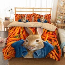 3d Peter Rabbit Duvet Cover Bedding Set