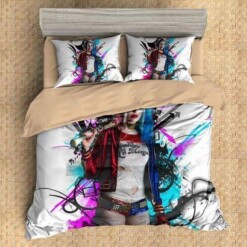 Harley Quinn 4 Duvet Cover Bedding Set