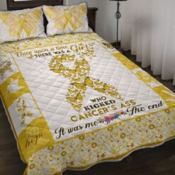 Childhood Cancer Quilt Bedding Set