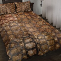 Turtle Shell Quilt Bedding Set