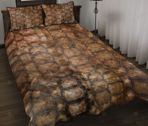 Turtle Shell Quilt Bedding Set
