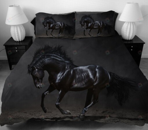 Horse 3D Bed Sheets Spread Duvet Cover Bedding Set