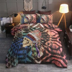 African Cotton Bed Sheets Spread Comforter Duvet Cover Bedding Sets