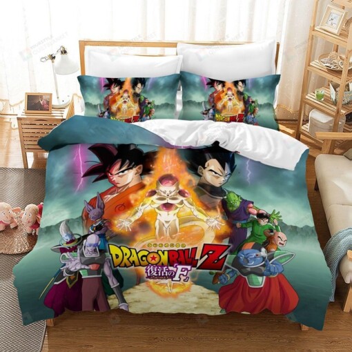 Dragon Ball Z Bedding Set Bed Sheets Spread Comforter Duvet Cover Bedding Sets